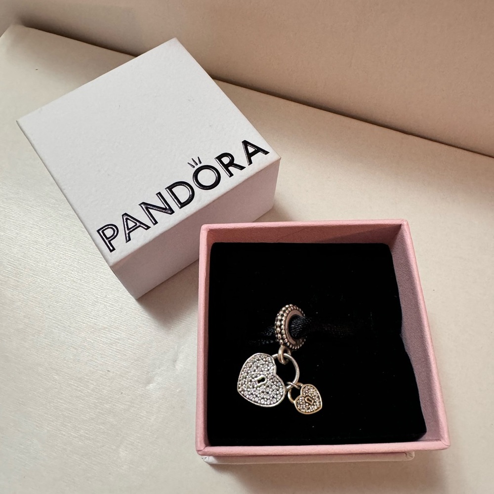 Pandora Two toned charm